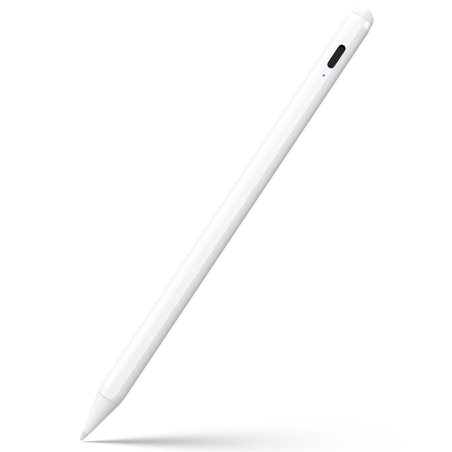 Stylus Pen for iPad 6th-10th Generation-2X Fast Charge Active Pencil Compatible with 2018-2024 Apple iPad Pro 11"/12.9"/M4, iPad Air 3/4/5/M2, iPad Mini 5/6 Gen-White