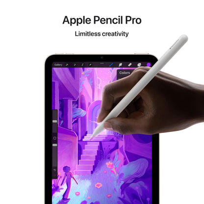 Apple iPad Mini (A17 Pro): Apple Intelligence, 8.3-inch Liquid Retina Display, 128GB, Wi-Fi 6E, 12MP Front/12MP Back Camera, Touch ID, All-Day Battery Life — Blue
