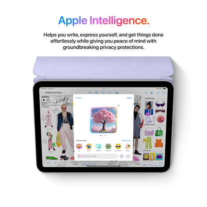 Apple iPad Mini (A17 Pro): Apple Intelligence, 8.3-inch Liquid Retina Display, 128GB, Wi-Fi 6E, 12MP Front/12MP Back Camera, Touch ID, All-Day Battery Life — Blue